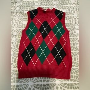 Gymboree red vest, 7,boys